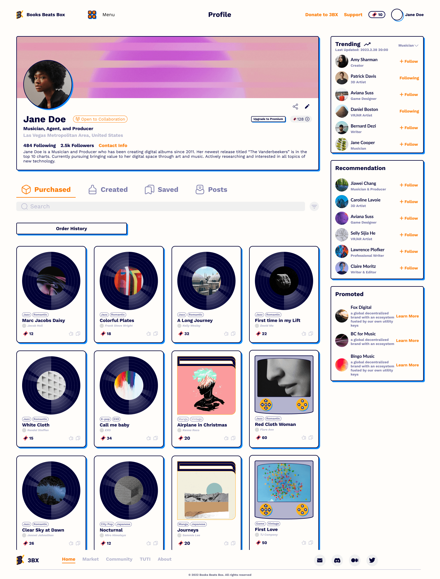 3BX MARKETPLACE screen 1