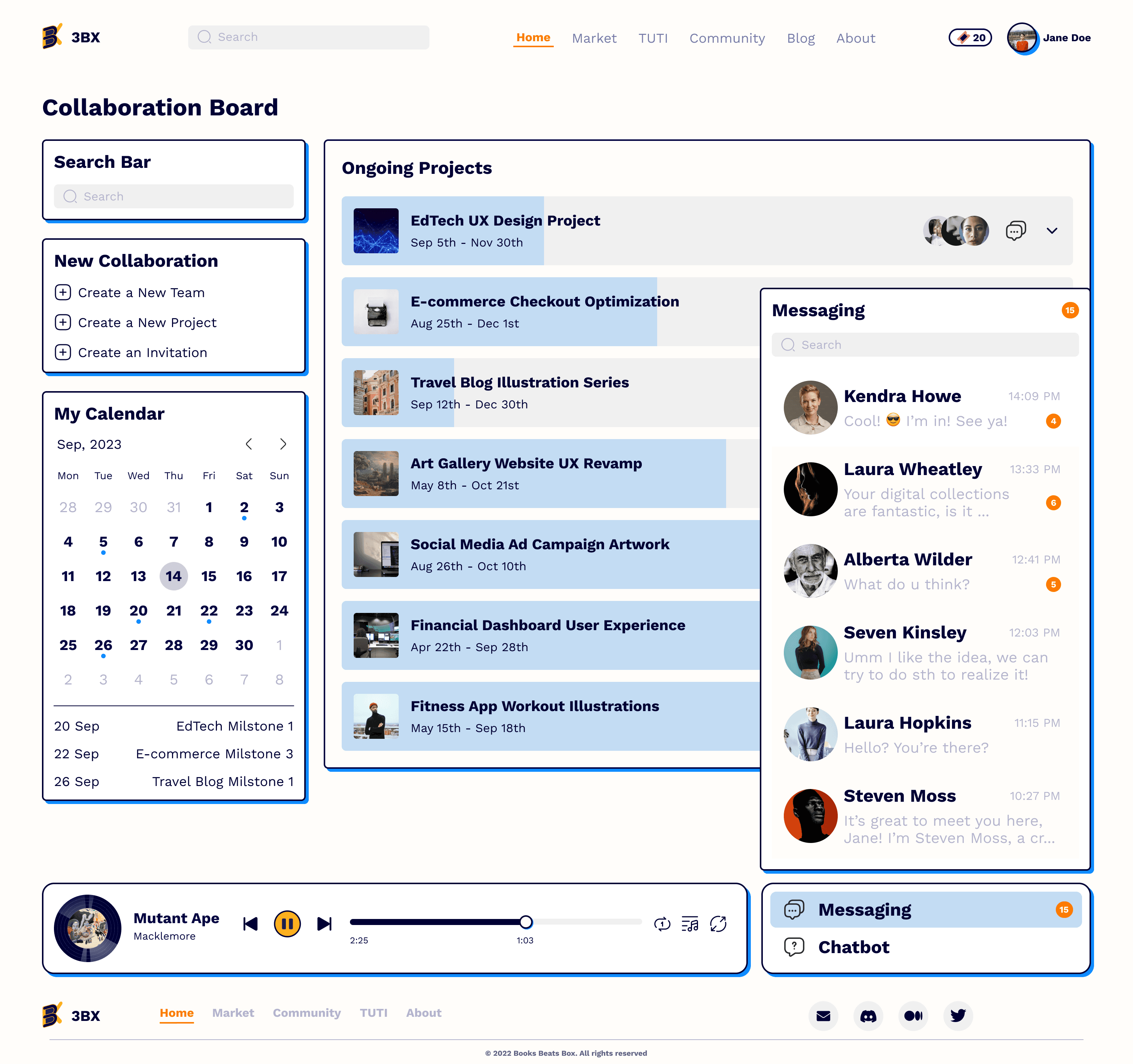 3BX MARKETPLACE screen 3