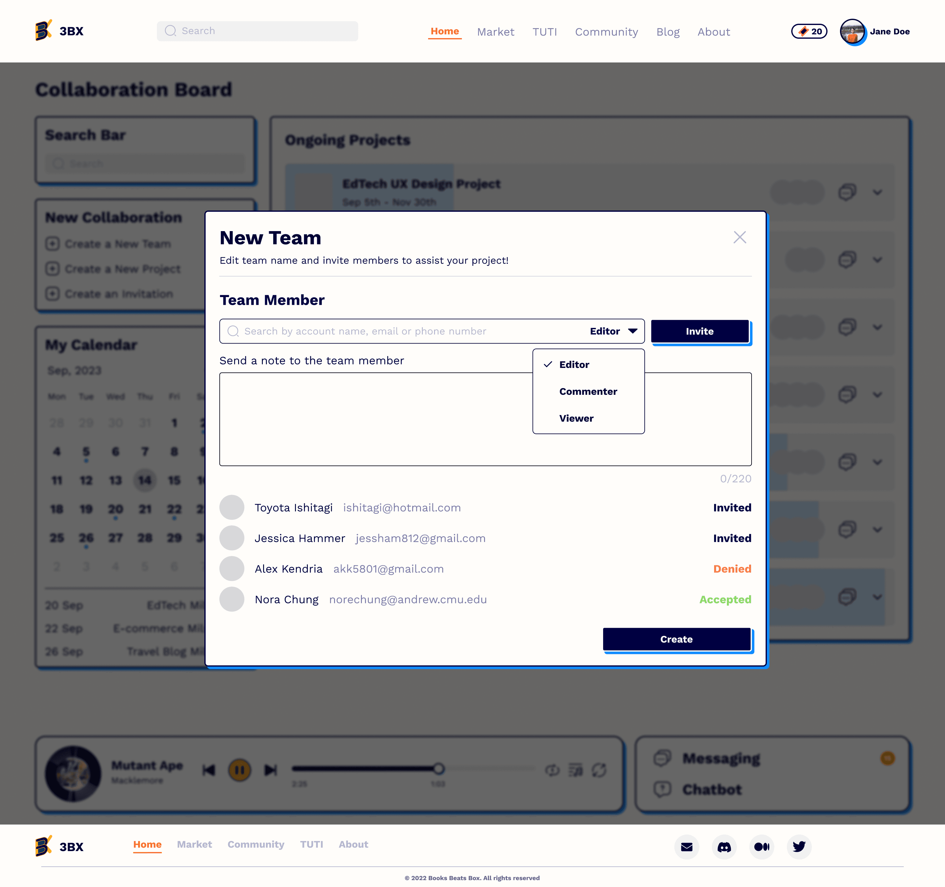 3BX MARKETPLACE screen 4