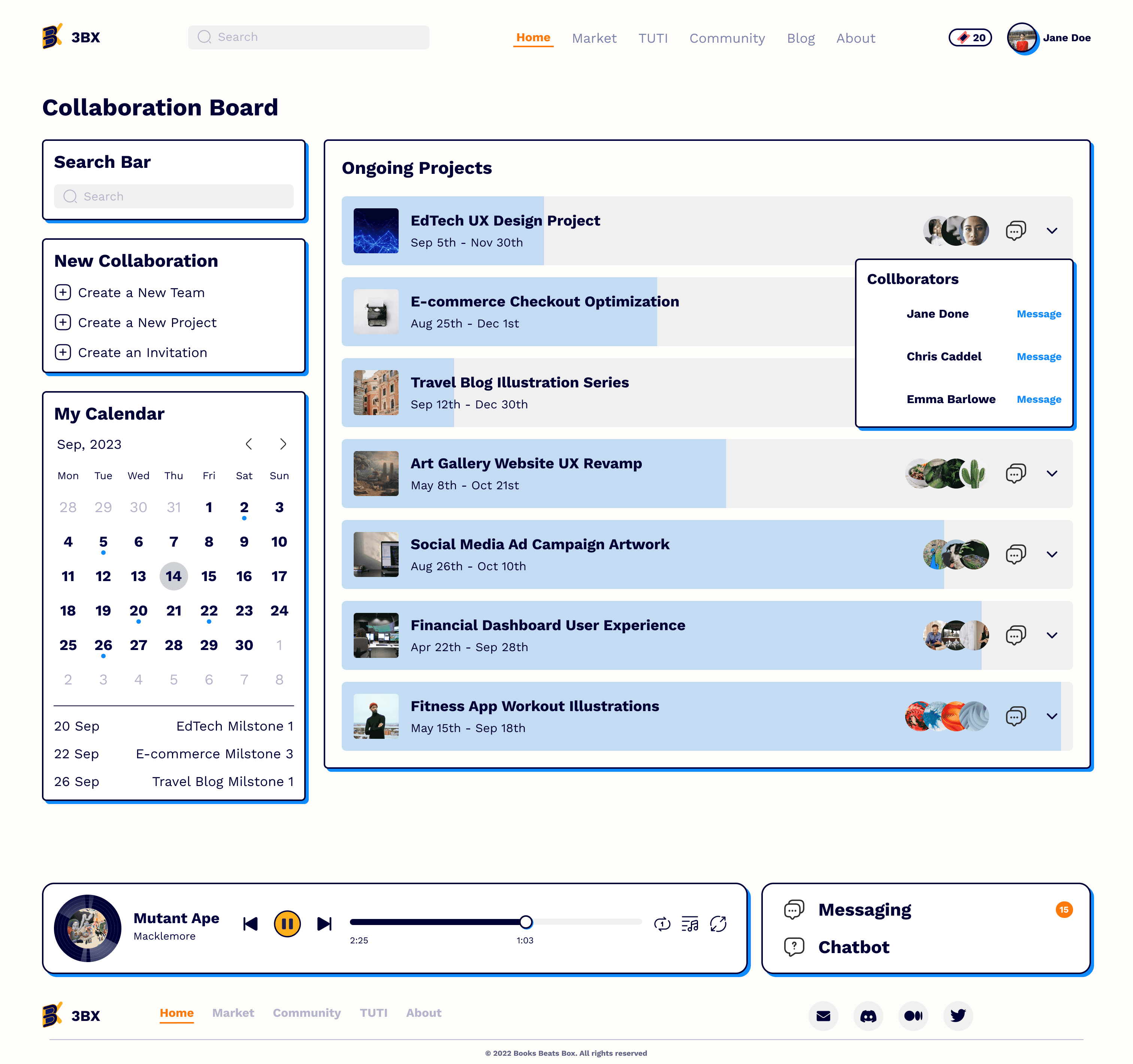 3BX MARKETPLACE screen 5