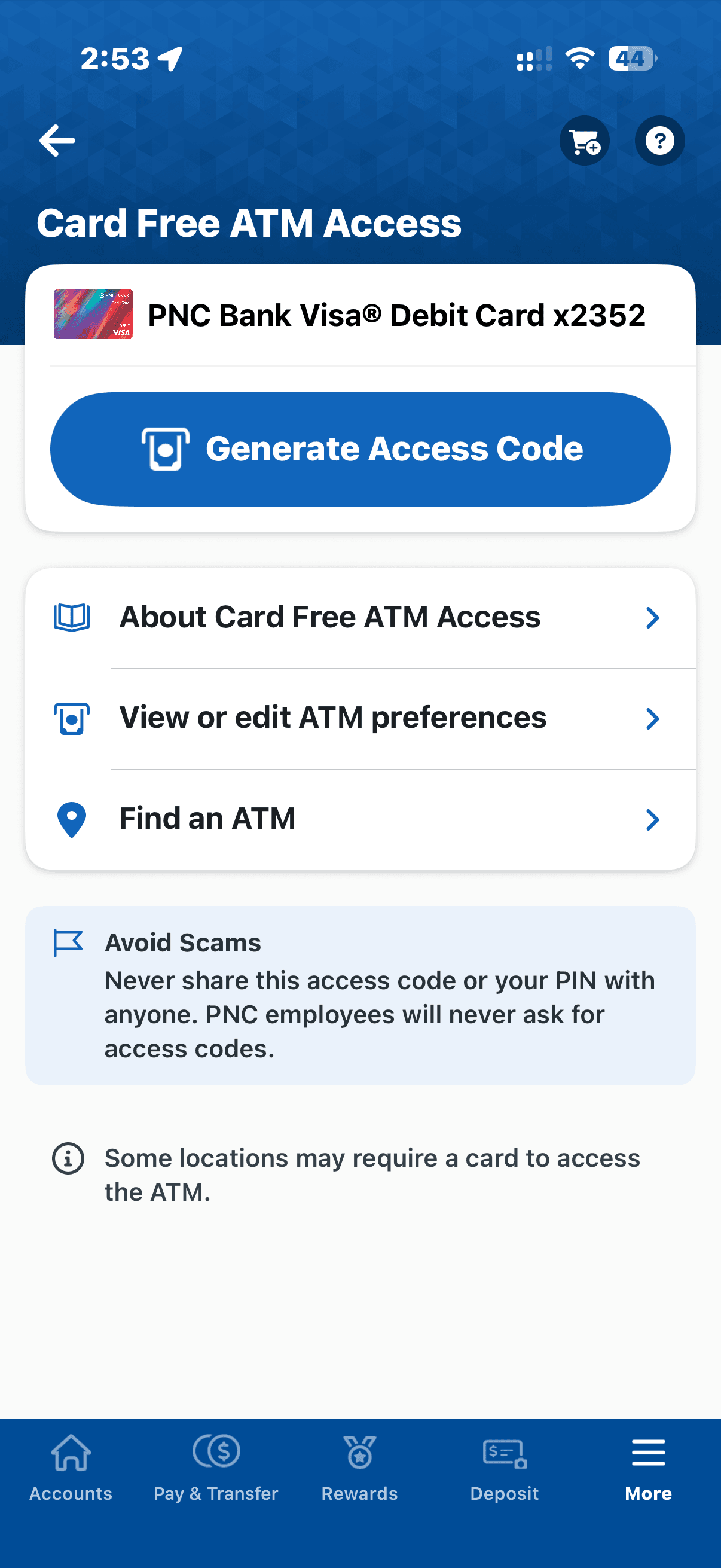 card free atm screen 2