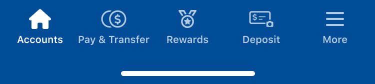 Bottom navigation bar